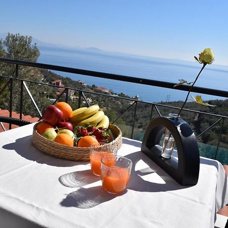 Apollo Romantic Sea View Villa Kivérion Eksteriør billede