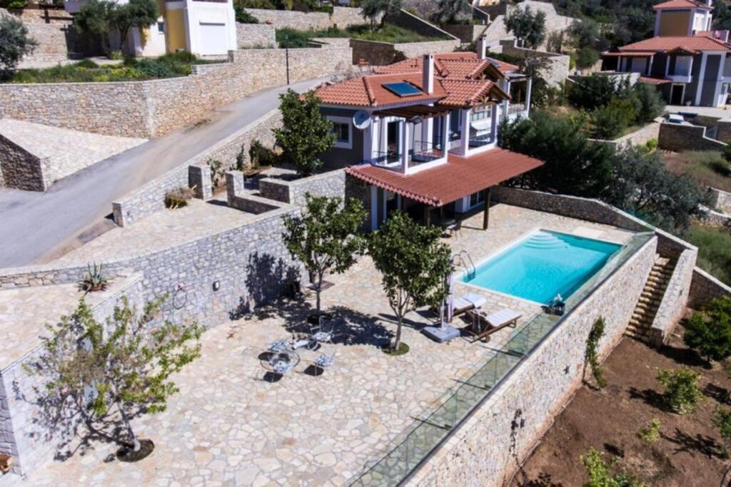 Apollo Romantic Sea View Villa Kivérion Eksteriør billede