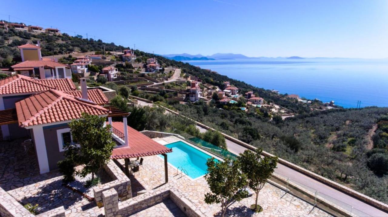 Apollo Romantic Sea View Villa Kivérion Eksteriør billede