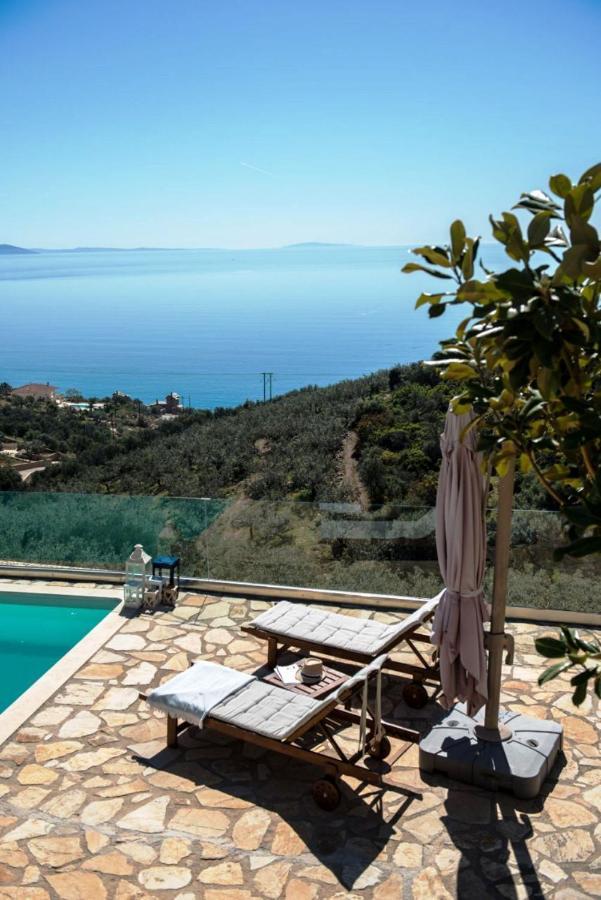 Apollo Romantic Sea View Villa Kivérion Eksteriør billede