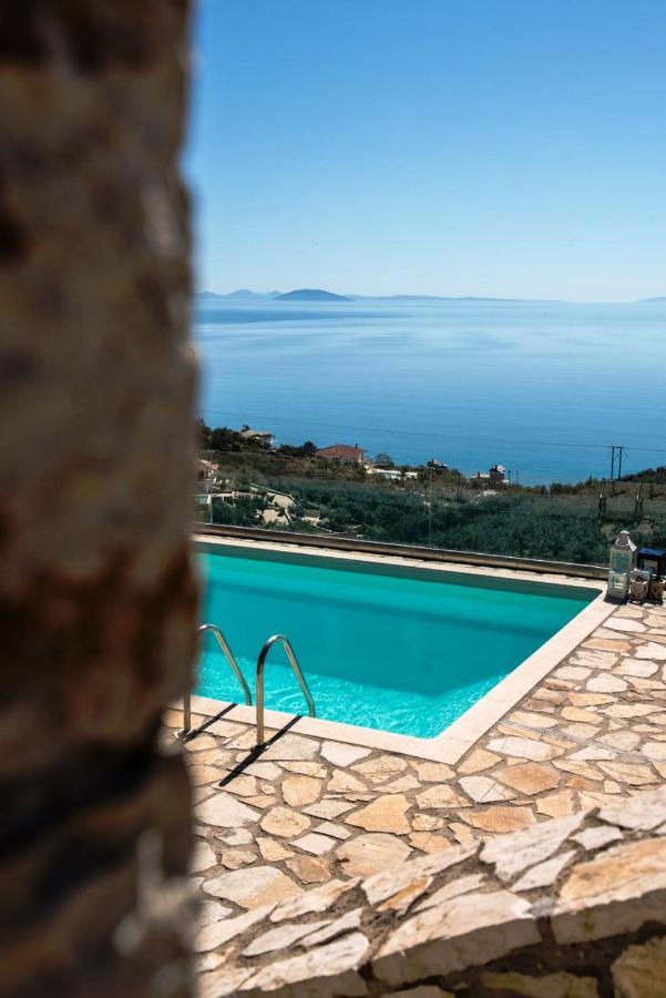 Apollo Romantic Sea View Villa Kivérion Eksteriør billede