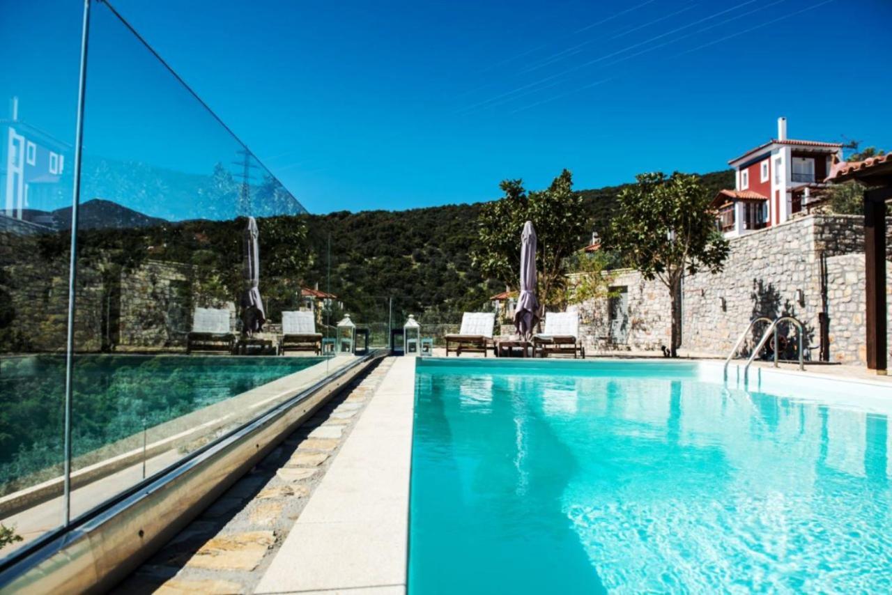 Apollo Romantic Sea View Villa Kivérion Eksteriør billede