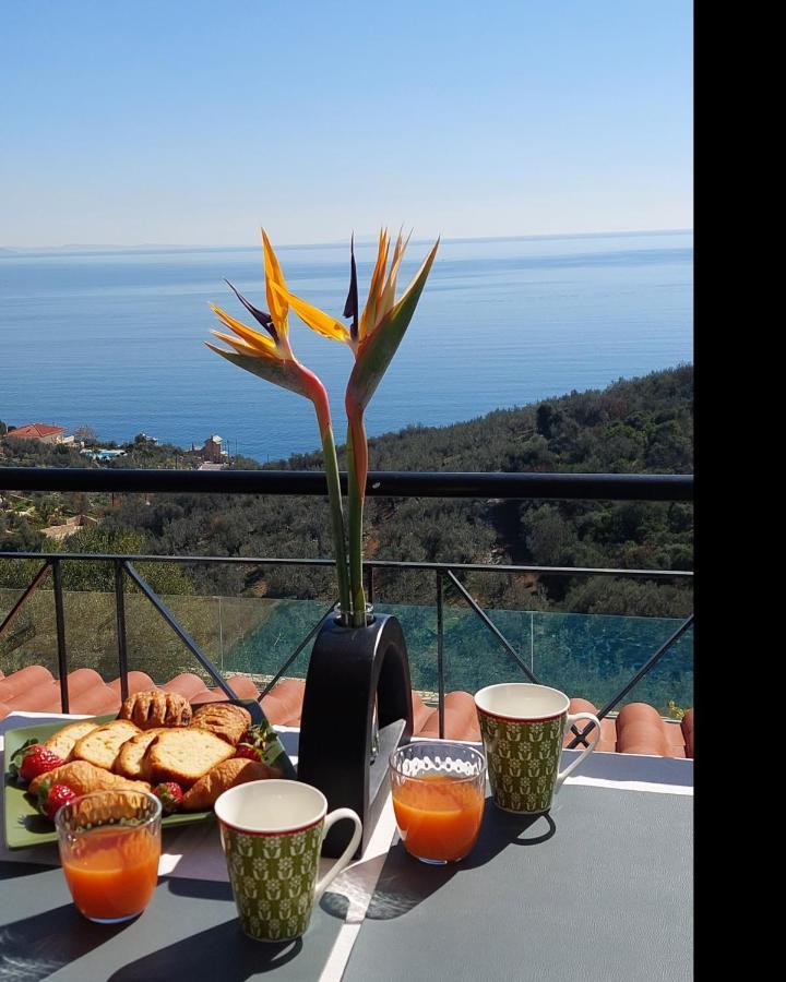 Apollo Romantic Sea View Villa Kivérion Eksteriør billede