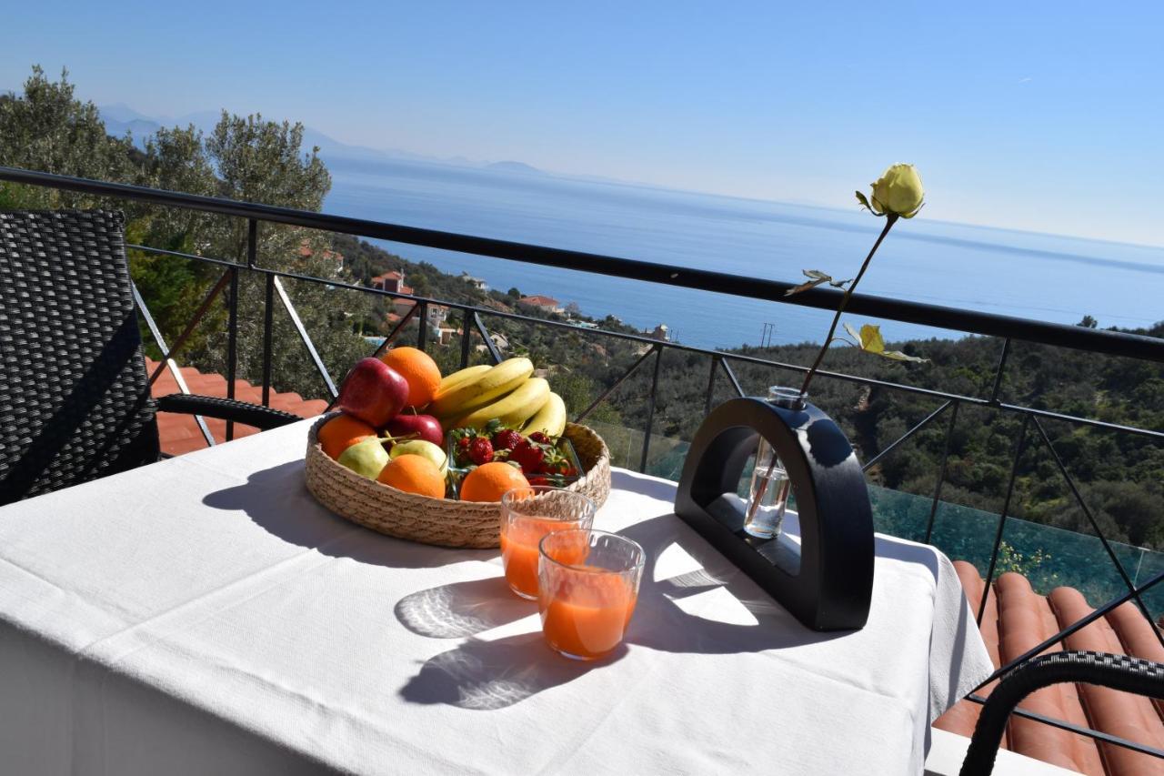 Apollo Romantic Sea View Villa Kivérion Eksteriør billede
