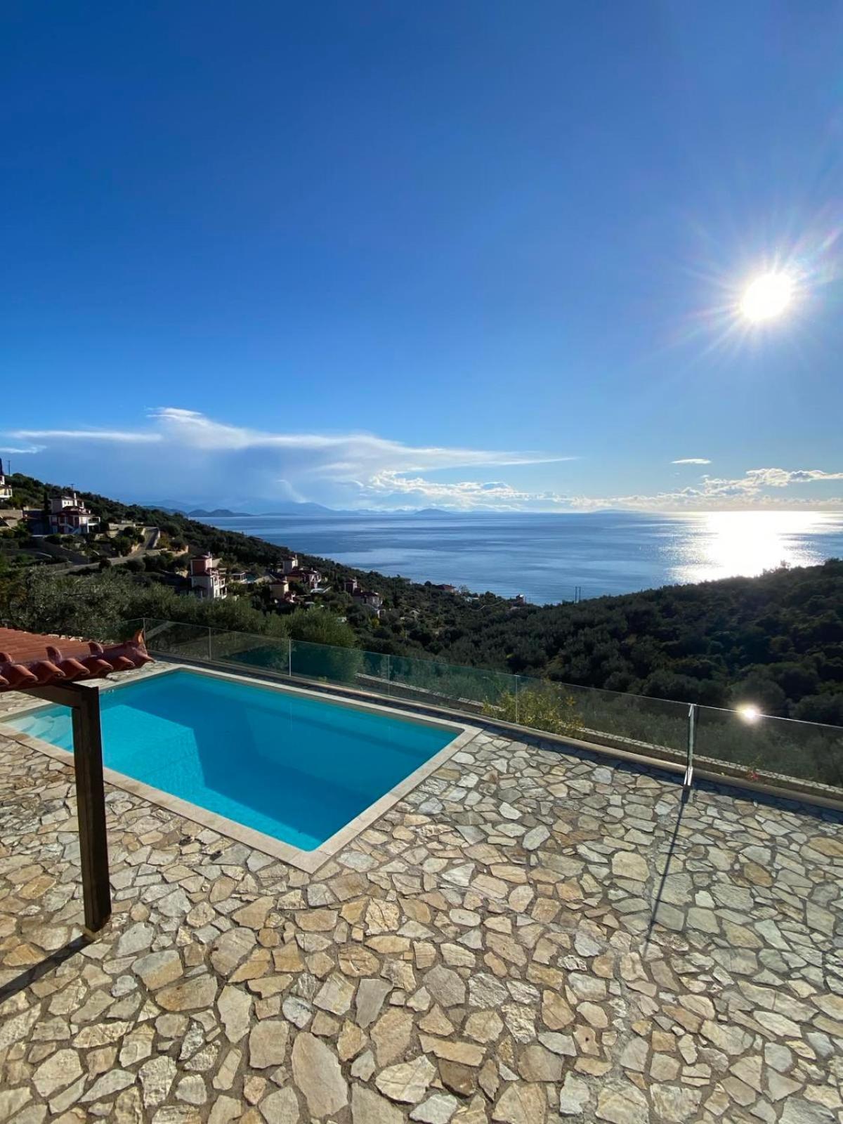 Apollo Romantic Sea View Villa Kivérion Eksteriør billede